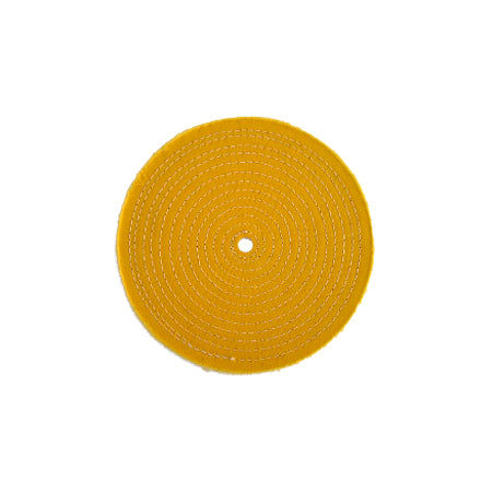 YELLOW SEWN BUFFING WHEELS