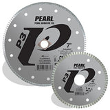 DIAMOND SAW BLADES TILE & STONE P3™ & P5™ ELECTROPLATED BLADE FOR MARBLE  PEARL ABRASIVES