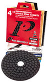 POLISHING DIAMOND PADS 3" HOOK & LOOP BACKING FOR FLOOR POLISHING PEARL ABRASIVES