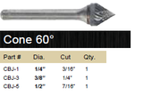 CARBIDE BUR DOUBLE CUT ITM