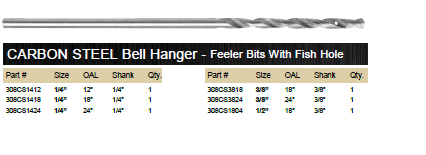 BELL HANGER CARBON STEEL