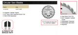 SAW BLADE CIRCULAR CARBIDE TEETH ITM